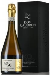 Dom Caudron Sublimite 50/50 Brut Champagne - шампанское Дом Кодрон 50/50 Сюблимите Брют 0.75 л белое брют в п/у