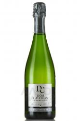 Dom Caudron Brut Nature Champagne - шампанское Дом Кодрон Брют Натюр 0.75 л белое брют в п/у