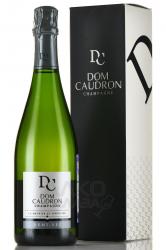 Dom Caudron Demi-Sec Champagne - шампанское Дом Кодрон Деми Сек 0.75 л белое полусухое в п/у