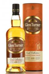 Single Malt Glen Turner Sherry Cask Finish - виски Сингл Молт Глен Тёрнер Шерри Каск Финиш 0.7 л в тубе