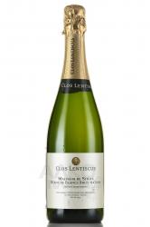 Clos Lentiscus Malvasia de Sitges Blanc de Blancs Brut Nature - вино игристое Клоз Лентискус Мальвазия де Сиджес Блан де Блан Брют Натюр 0.75 л белое экстра брют