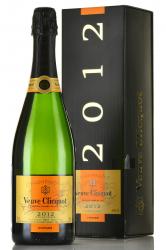 Veuve Clicquot Vintage 2012 gift box - шампанское Вдова Клико Винтаж 0.75 л в п/у