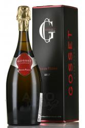 Gosset Brut Grande Reserve gift box - шампанское Госсе Брют Гранд Резерв 0.75 л в п/у