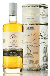 Rozelieures Subtil Collection Single Malt - виски Розельер Субтиль Коллексьон Сингл Молт 0.7 л в п/у