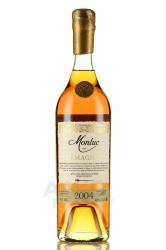 Monluc Armagnac wooden box 2004 - арманьяк Монлюк 2004 год 0.7 л в д/у