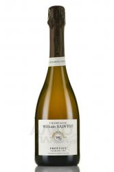 Champagne William Saintot Prestige Premier Cru - шампанское Шампань Уильям Санто Престиж Премьер Крю 0.75 л белое экстра брют