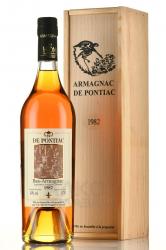 Bas Armagnac De Pontiac 1982 - арманьяк Баз Арманьяк де Понтьяк 1982 год 0.7 л