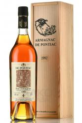 Bas Armagnac De Pontiac 1992 - арманьяк Баз Арманьяк де Понтьяк 1992 год 0.7 л