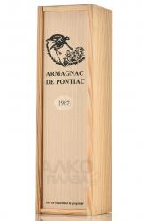 Bas Armagnac De Pontiac 1987 - арманьяк Баз Арманьяк де Понтьяк 1987 год 0.7 л