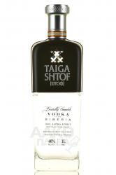 Vodka Taiga Shtof - водка Таёжный Штоф 1 л