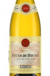 вино Guigal Cotes du Rhone Blanc 0.75 л этикетка