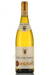 Vidal-Fleury Cotes du Rhone Blanc - вино Видаль-Флери Кот дю Рон Блан 0.75 л белое сухое