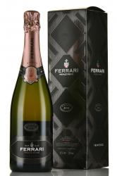 Ferrari Perle Rose Brut Trento gift box - игристое вино Феррари Перле Розе Брют Тренто 0.75 л п/у