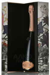 Bellavista Franciacorta Rose 2015 DOCG - вино игристое Беллависта Франчакорта Розе 2015 год в п/у 0.75 л