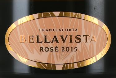 Bellavista Franciacorta Rose 2015 DOCG - вино игристое Беллависта Франчакорта Розе 2015 год в п/у 0.75 л