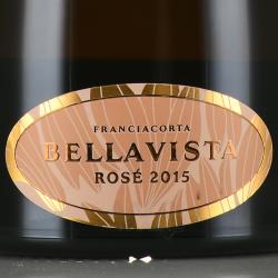 игристое вино Bellavista  Franciacorta Rose 2015 DOCG 0.75 л этикетка