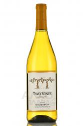 Two Vines Chardonnay - американское вино Ту Вайнз Шардоне 0.75 л