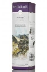 McClellands Highland - виски Макклелланд Хайленд 0.7 л