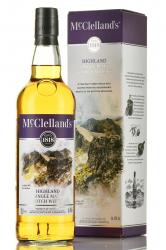 McClellands Highland - виски Макклелланд Хайленд 0.7 л