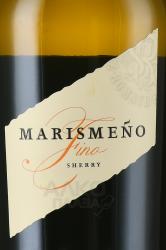 херес Sherry Fino Marismeno Special Reserve 0.75 л этикетка