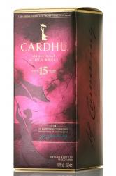 Cardhu 15 years - виски Кардю 15 лет 0.7 л