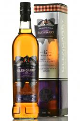 Glengarry Single Malt 12 years old gift box - виски Гленгэрри Сингл Молт 12 лет 0.7 л в п/у