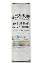 Mossburn Vintage Casks in tube - виски Моссберн Винтаж Каскс Феттекерн 0.75 л в тубе