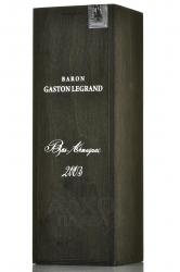 Baron G. Legrand Bas Armagnac - арманьяк Барон Г.Легран Ба Арманьяк 2003 год 0.7 л в д/у