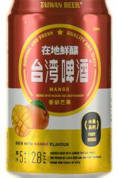 Taiwan Beer Fruit Series Mango - пиво Тайвань Бир Фрут Сериес Манго 0.33 л