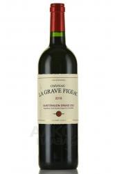 Chateau La Grave Figeac Saint-Emilion Grand Cru - вино Шато Ла Грав Фижак Сент-Эмильон Гран Крю 0.75 л красное сухое