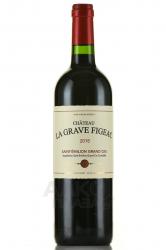 Chateau La Grave Figeac Saint-Emilion Grand Cru - вино Шато Ла Грав Фижак Сент-Эмильон Гран Крю 0.75 л красное сухое 2015 год