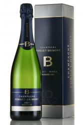 Forget-Brimont Brut Premier Cru Champagne - шампанское Шампань Форже-Бримон Брют Премье Крю 0.75 л белое брют в п/у