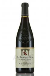 Chateaneuf-du-Pape La Bernardine M. Chapoutier - вино Шатонёф-дю-Пап Ла Бернардин М. Шапутье 0.75 л красное сухое