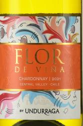 Flor de Vina Chardonnay - вино Флор де Винья Шардоне 0.75 л белое сухое
