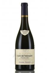 Frederic Magnien Clos de Vougeot Grand Cru - вино Фредерик Маньен Кло де Вужо Гран Крю 0.75 л красное сухое