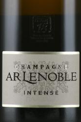 Champagne AR Lenoble Intense -  шампанское Шампань АР Ленобль Антанс 0.75 л белое экстра брют в п/у