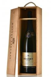 Bouvet Saumur Brut Vintage - вино игристое Буве Сапфир Сомюр Брют Винтаж 3 л белое брют в д/у