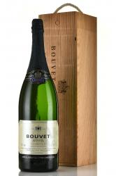 Bouvet Saumur Brut Vintage - вино игристое Буве Сапфир Сомюр Брют Винтаж 3 л белое брют в д/у