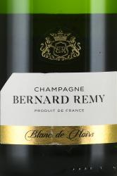 Champagne Bernard Remy Blanc de Noirs - шампанское Шампань Бернар Реми Блан де Нуар 0.75 л белое брют