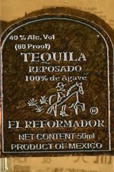 El Reformador Reposado 100% agave - текила Эль Реформадор Репосадо 100% агава 0.05 л