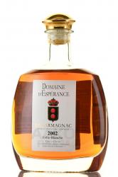 Domaine d’Esperance Blanche 2000 - арманьяк Фолль-Бланш Домен д’Эсперанс 2000 года 0.7 л