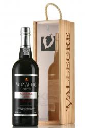 Porto Vista Alegre Vintage 1999 in Wooden Box - портвейн Виста Алегре Винтаж 1999 0.75 л в д/у