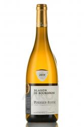 Pouilly-Fuisse Blason de Bourgogne - вино Пуйи Фюиссе Блазон де Бургонь 0.75 л белое сухое