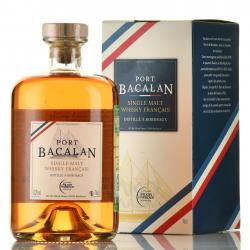 Port Bacalan Single Malt - виски Порт Бакалан Сингл Молт 0.7 л в п/у