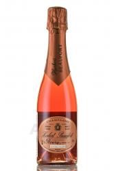 Champagne Dumenil Amour de Cuvee Blanc de Noirs - шампанское Шампань Дюмениль Амур де Кюве Блан де Нуар 0.75 л розовое брют