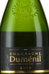 Champagne Dumenil Special Club - шампанское Шампань Дюмениль Спешиал Клаб 0.75 л белое брют