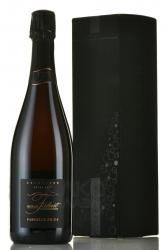 Nathalie Falmet Cuvee ZH 318 - шампанское Натали Фальме Кюве ЗетАш 318 0.75 л белое экстра брют в п/у