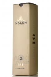 портвейн Calem 10 Years Old Tawny 0.75 л подарочная коробка