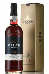 портвейн Calem 10 Years Old Tawny 0.75 л в подарочной коробке