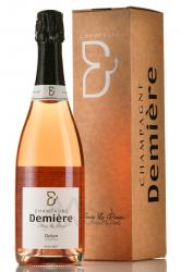Demiere Divin Rose Brut - шампанское Демьер Дивен Розе 0.75 л розовое брют в п/у